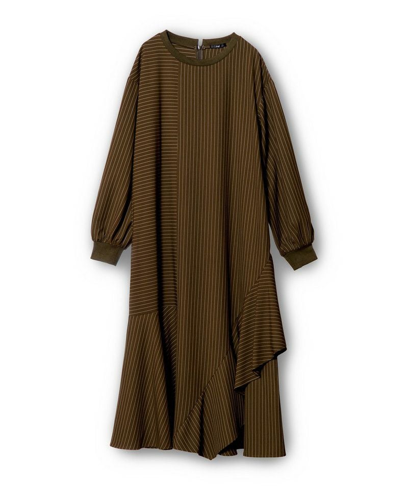 2WAYバイカラーニットワンピース | 【レディースファッション通販